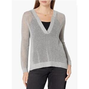 Nic + Zoe Mesh Stitch Sweater‎ size xl